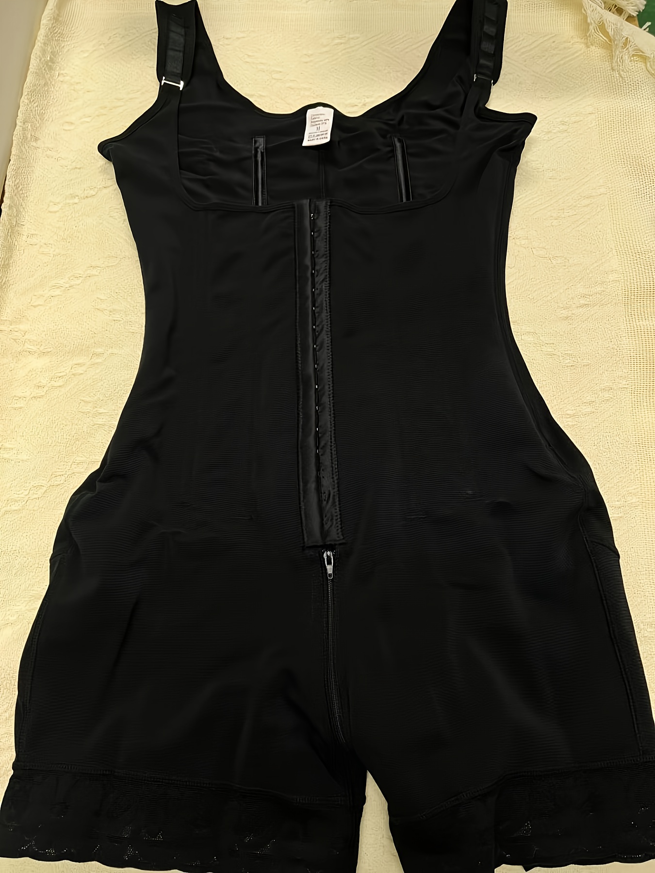 Gaine Colombienne Sculptante – Post-Partum & Minceur – Couleur Beige – Taille Haute avec Bretelles ( uniquement sur commande) – Image 11