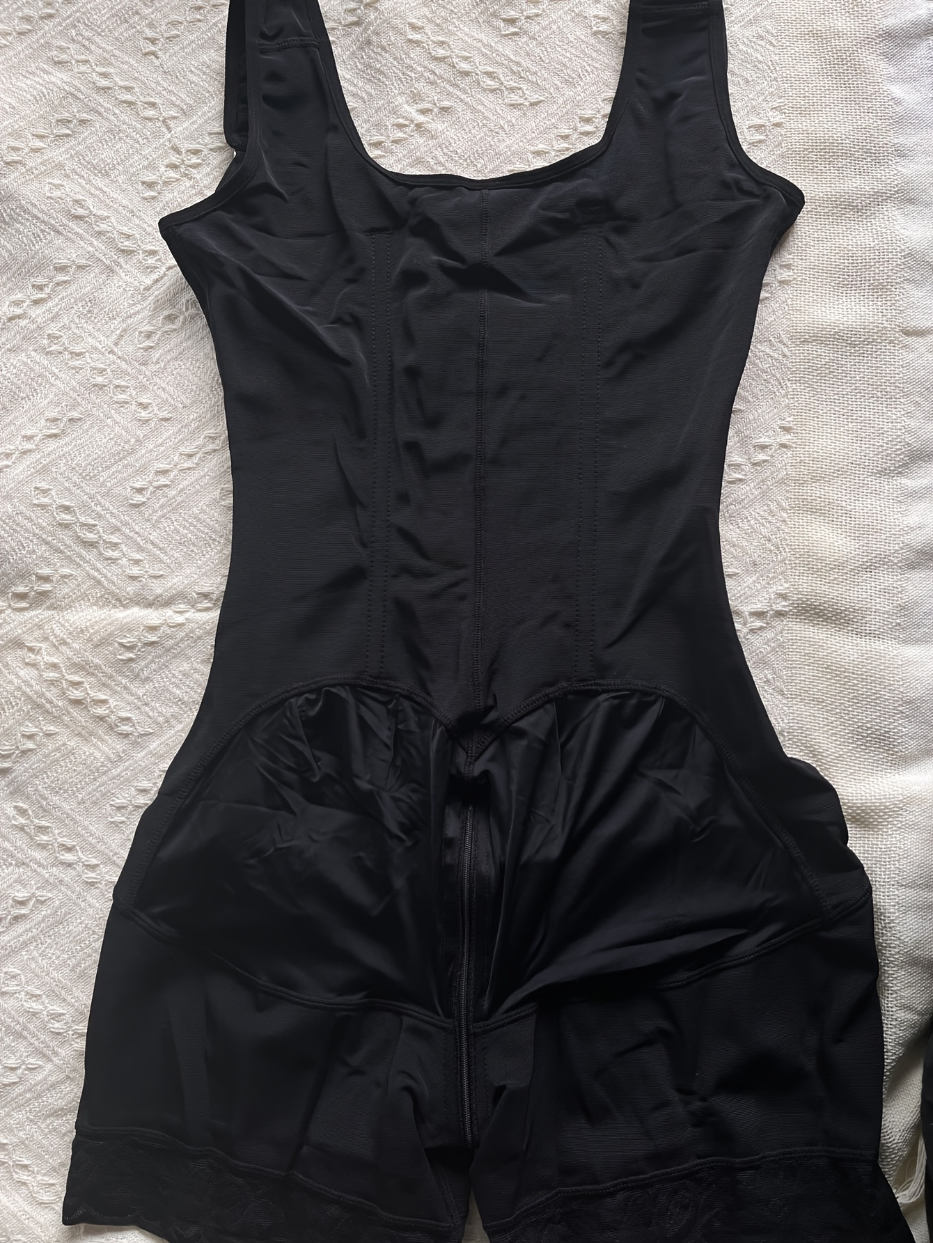 Gaine Colombienne Sculptante – Post-Partum & Minceur – Couleur Beige – Taille Haute avec Bretelles ( uniquement sur commande) – Image 8