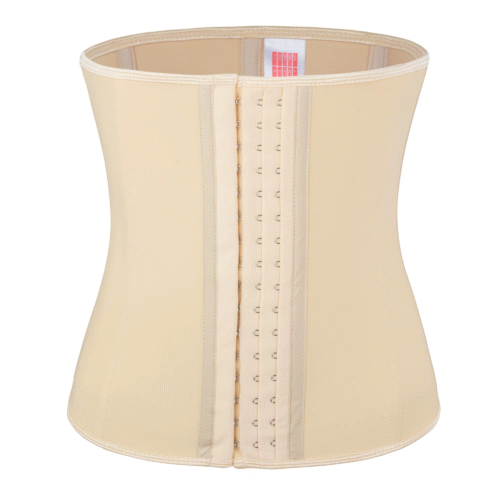 Corset Latex 4 tiges Matte Beige / Sans bretelles / Spécial POST BBL